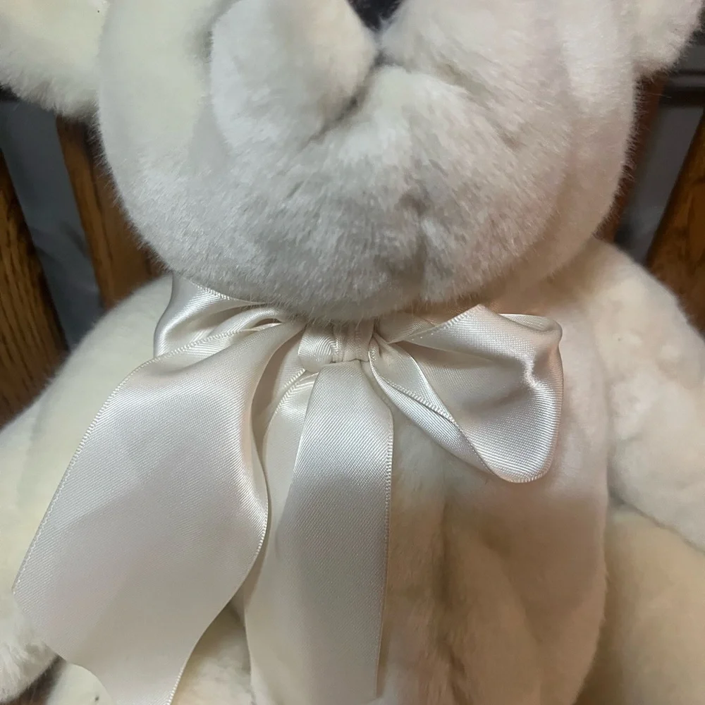 Bearington Baby Collection Cream Plush Bear- size 15.5 🧸🐻